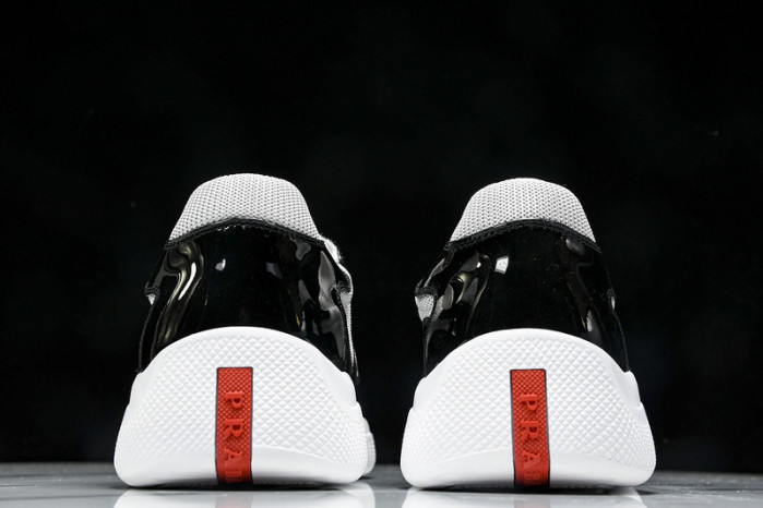 PR sneakers black and white copshoe PR-123