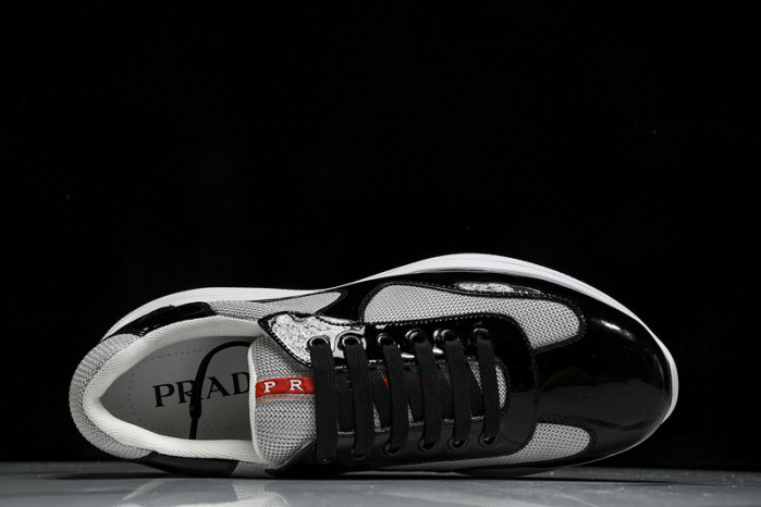 PR sneakers black and white copshoe PR-123