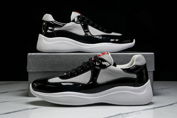 PR sneakers black and white copshoe PR-123