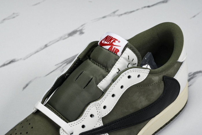 Travis Scott x Air Jordan 1 Low OG Olive  DM7866-200