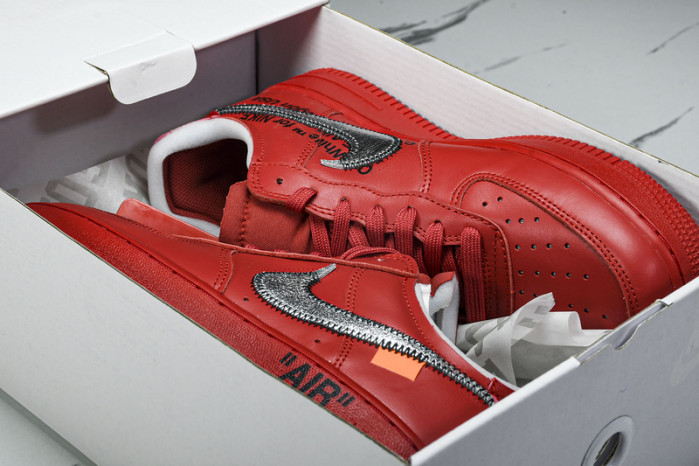 OF x Nike Air Force 1 Low red  AO4297-600