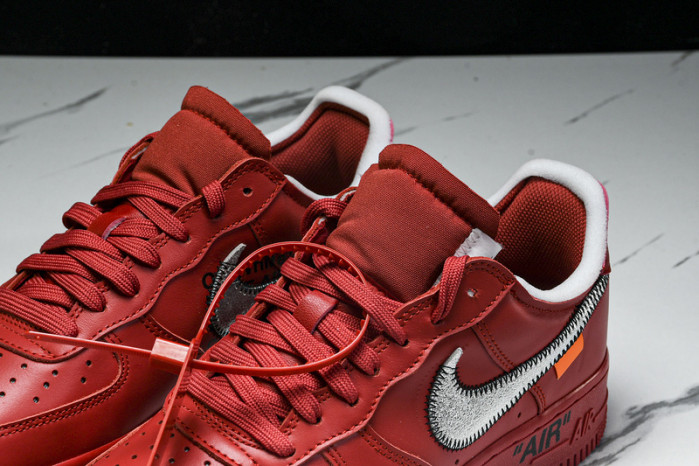 OF x Nike Air Force 1 Low red  AO4297-600