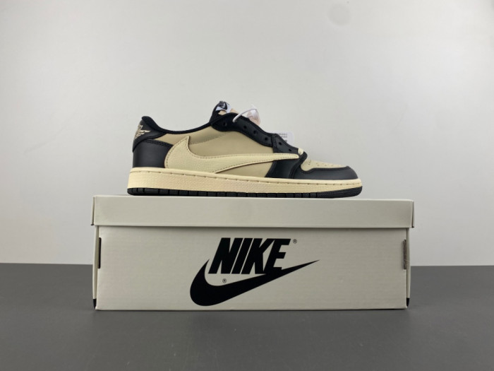Travis Scott x Air Jordan 1 Low OG Pale Vanilla DM7866-201