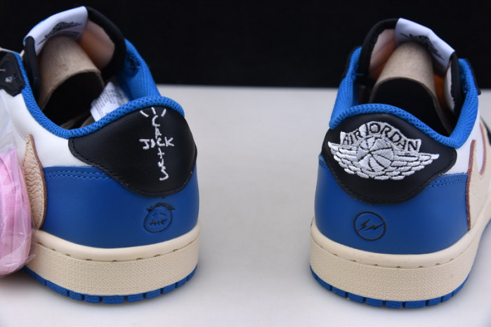 TRAVIS SCOTT X FRAGMENT X AIR JORDAN 1 LOF OG DM7866-140