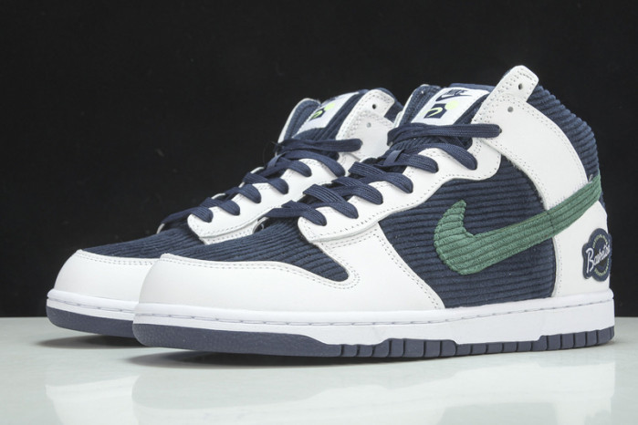 Nike Dunk High Sports Specialties White Navy  DH0953-400