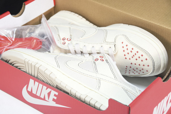 Dunk Low Light Orewood Brown Sashiko  DV0834-100