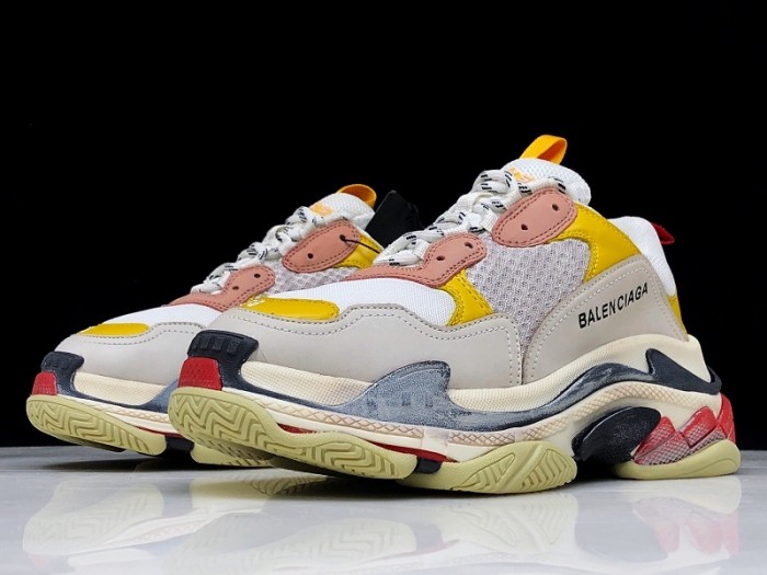 BL Triple S Cream Yellow Red 490672  w09O5  9035