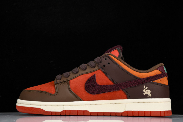 Nike Dunk Low Retro PRM Year of the Rabbit Light Crimson  FD4203-661