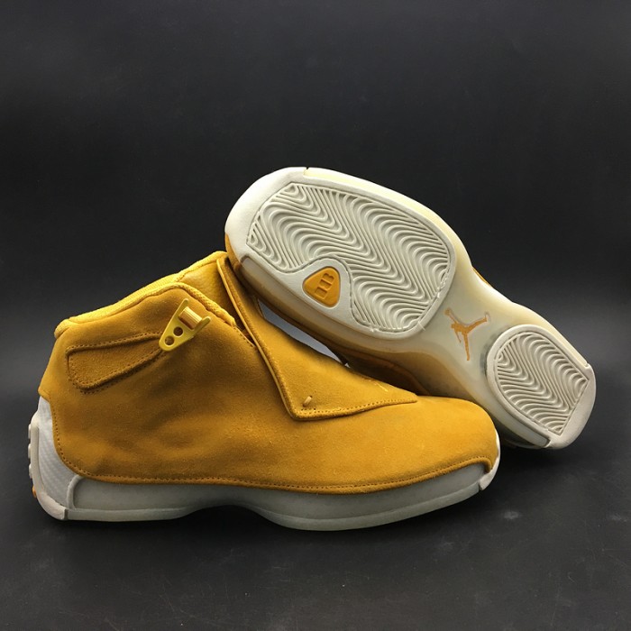 Air Jordan 18 Retro "yellow Suede" - Air Jordan -  aa2494-701