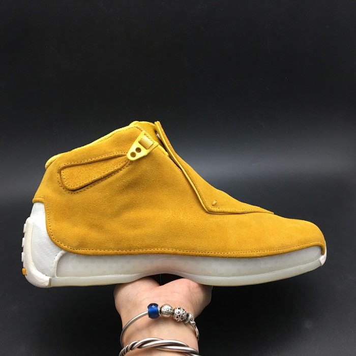 Air Jordan 18 Retro "yellow Suede" - Air Jordan -  aa2494-701