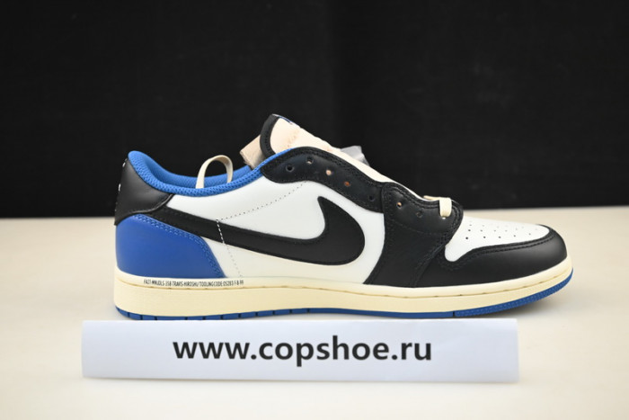 TRAVIS SCOTT X FRAGMENT X AIR JORDAN 1 LOF OG DM7866-140