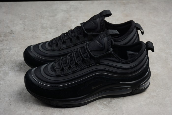 nike  MAX 97 UL 17 SE ULTRA TRIPLE BLACK SOCK-LIKE 924452-001