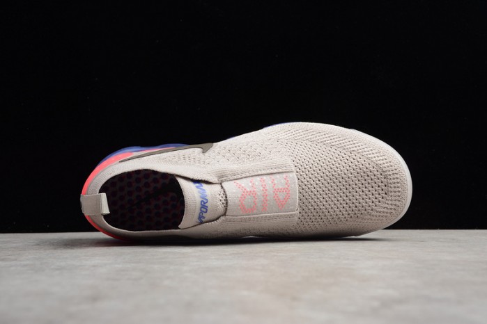 Nike Air VaporMax Flyknit Moc 2  Moon Particle/Solar Red-Indigo Burst AH7006-201